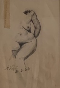 Alfredo Volpi - Nú Feminino