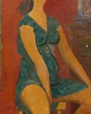 Carybé - Mulher no Quarto