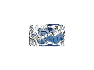 Emiliano di Cavalcanti - Composição com Figuras