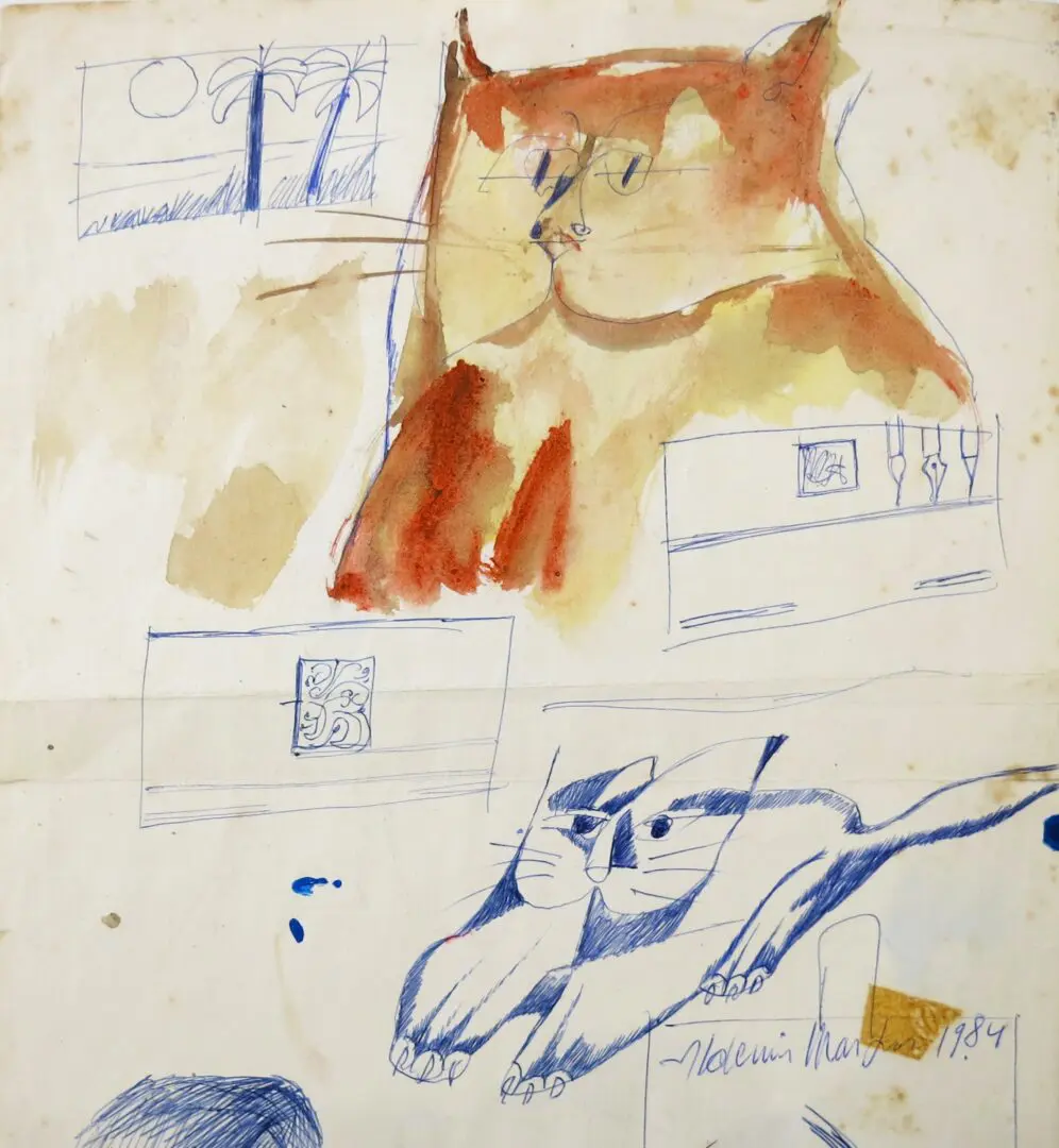 Aldemir Martins - Gato