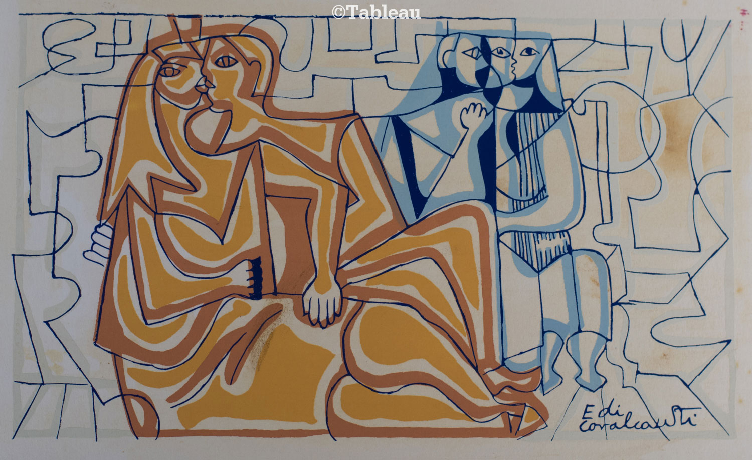 Emiliano di Cavalcanti - Figuras