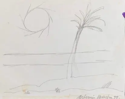 Aldemir Martins - Paisagem
