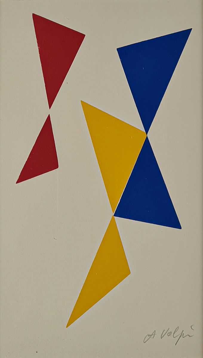 Alfredo Volpi - Triângulos