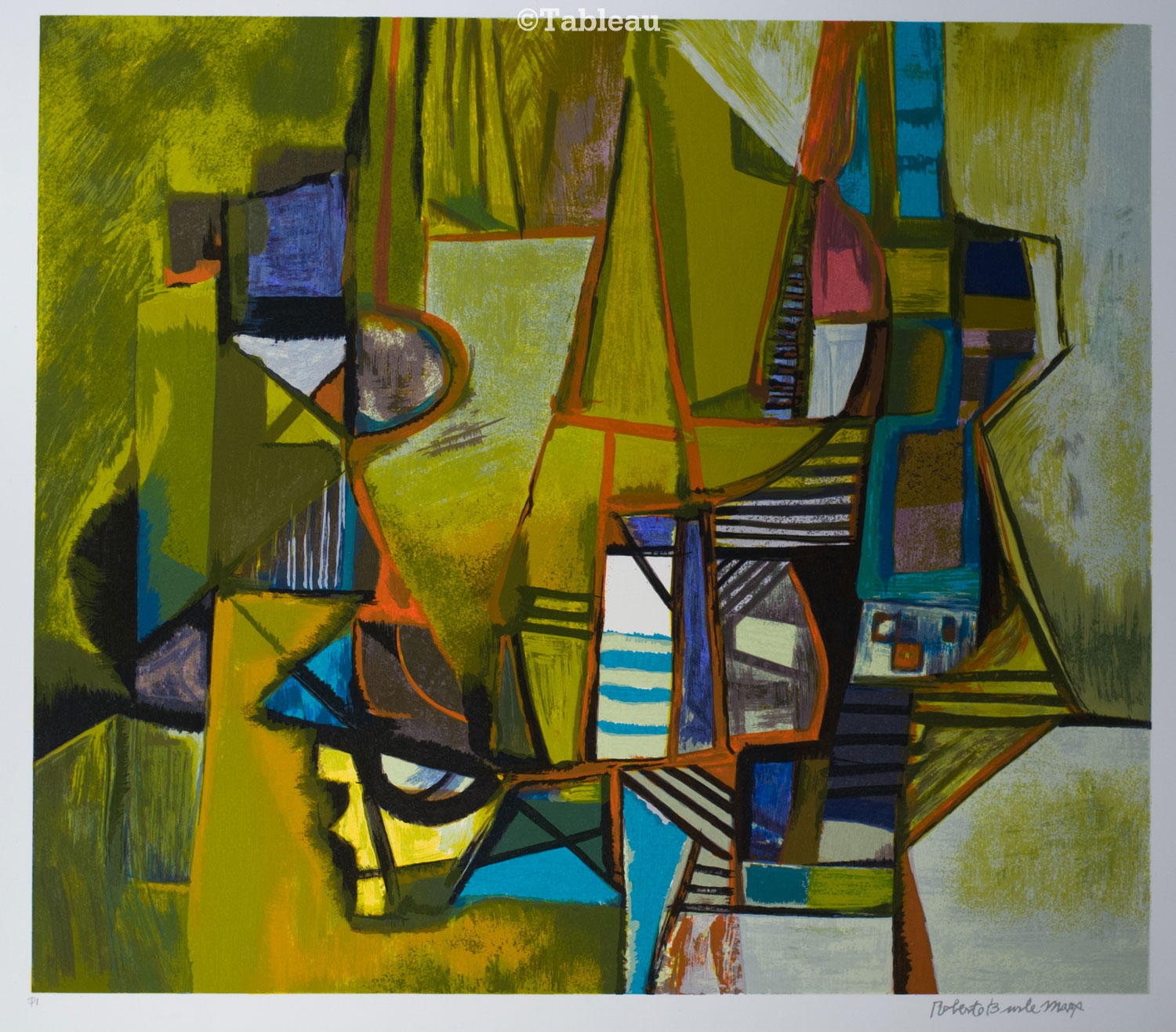 Roberto Burle Marx - Composição