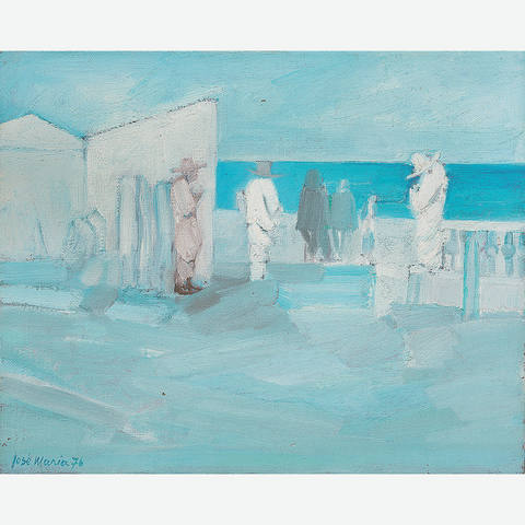 Marinha com Figuras