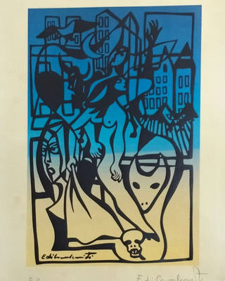 Emiliano di Cavalcanti - Festa