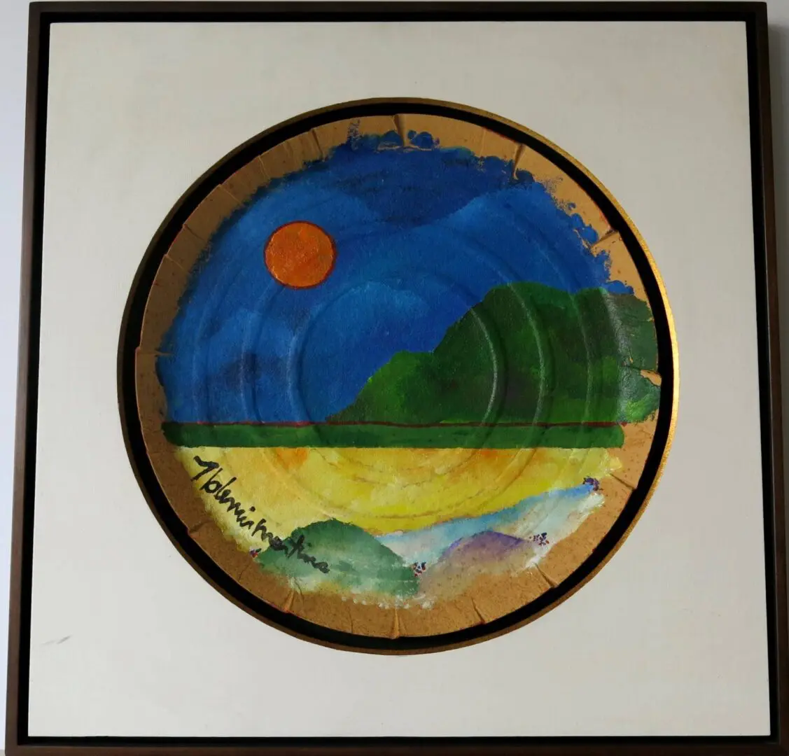 Aldemir Martins - Marinha com Sol