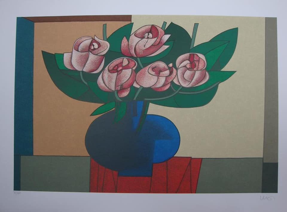 Inos Corradin - Vaso com Rosas