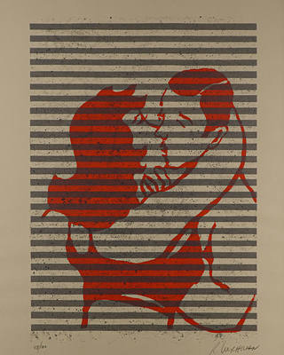 Rubens Gerchman - O beijo