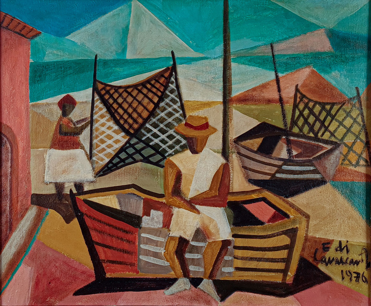 Emiliano di Cavalcanti - Descanso do pescador