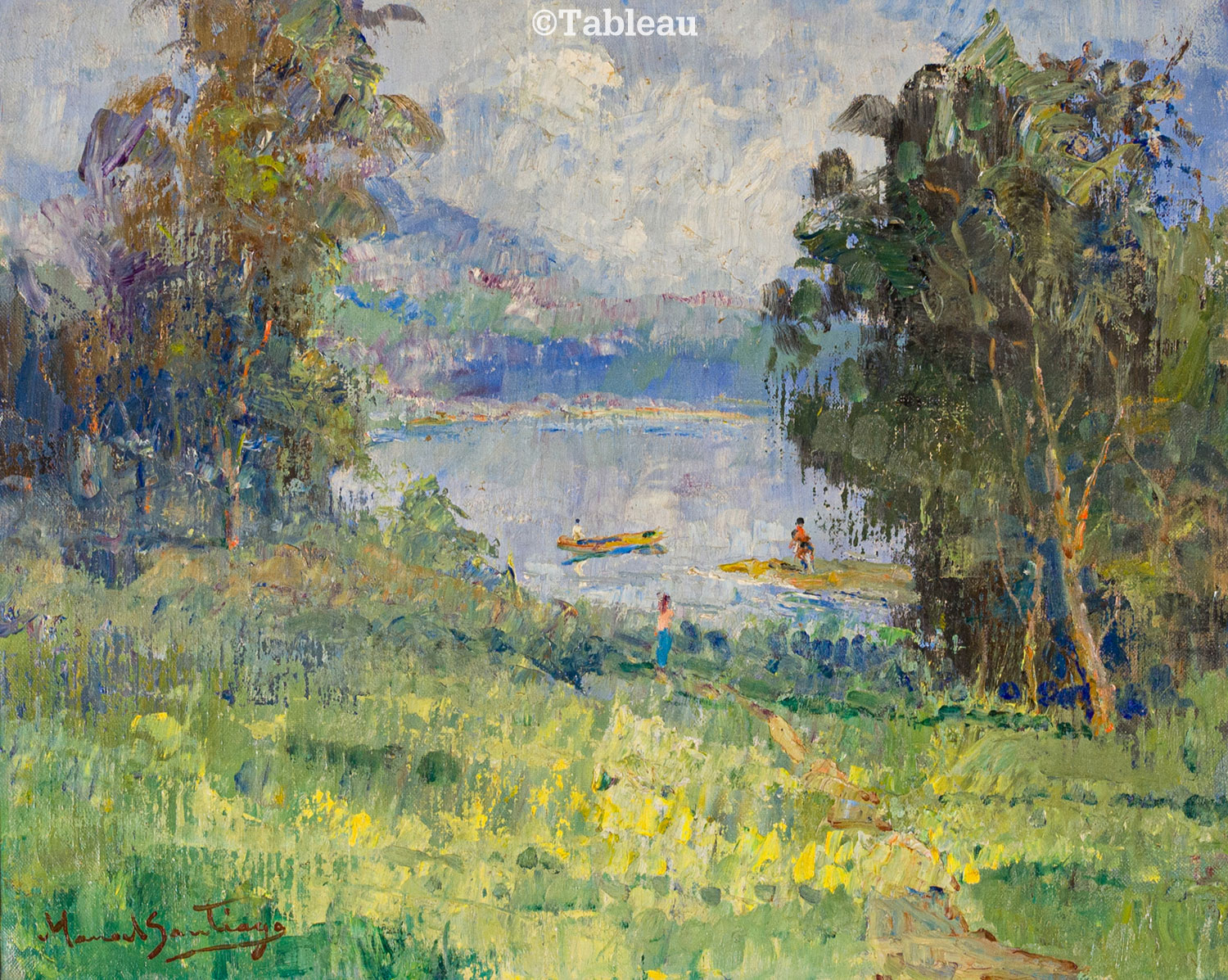 Manoel Santiago - Paisagem