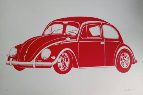 Fusca vermelho