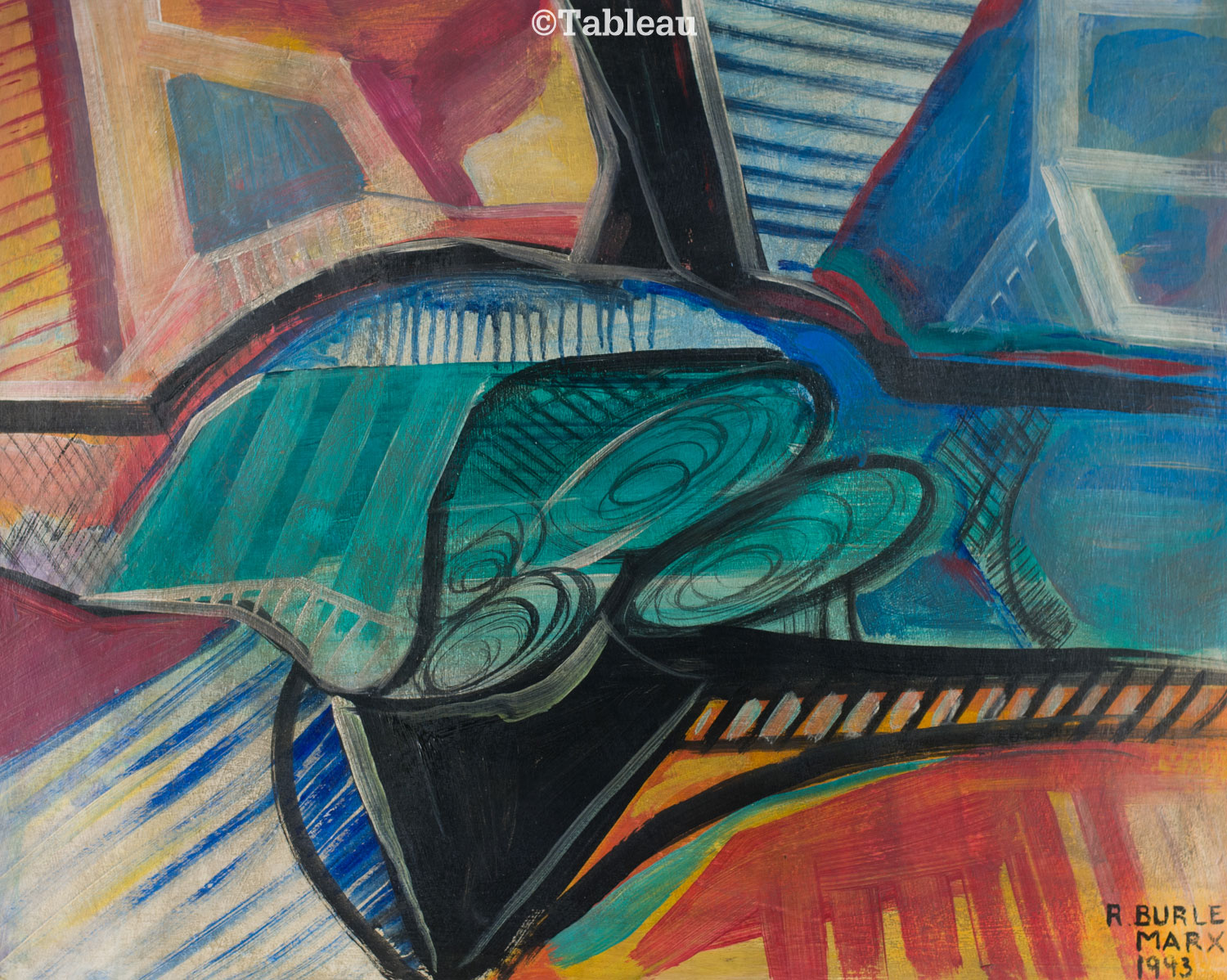 Roberto Burle Marx - Composição
