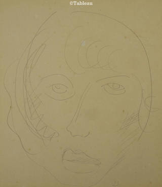 Lasar Segall - Retrato de mulher