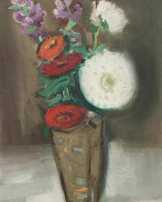 Manabu Mabe - Vaso de Flores