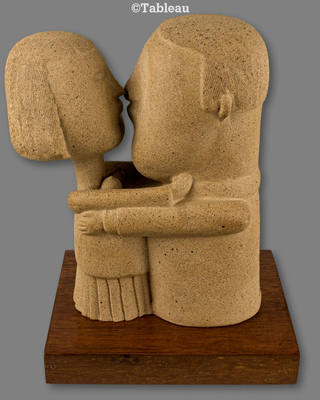 Inos Corradin - Casal - beijo