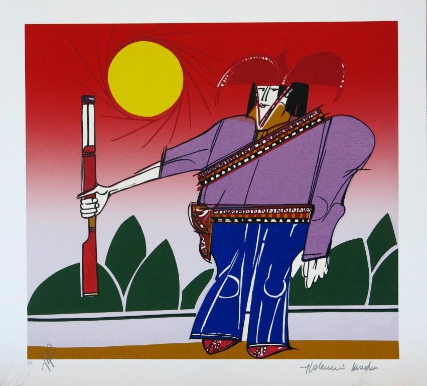 Aldemir Martins - Cangaceiro- Pi