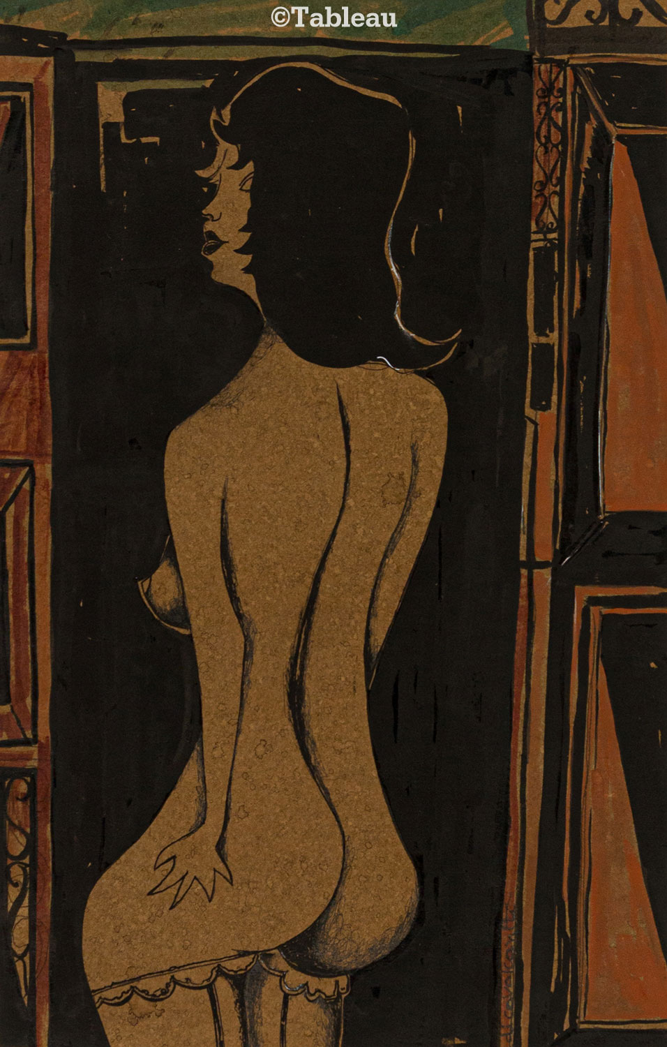 Emiliano di Cavalcanti - Mulher