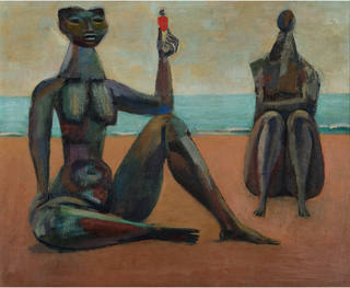 Carybé - Figuras na praia