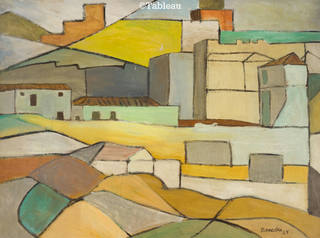 Aldo Bonadei - Paisagem