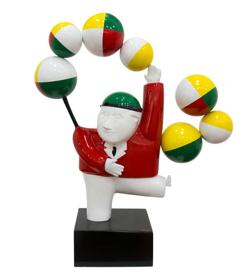 Malabarista com 7 bolas