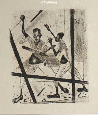 Candido Portinari - Homens com facas
