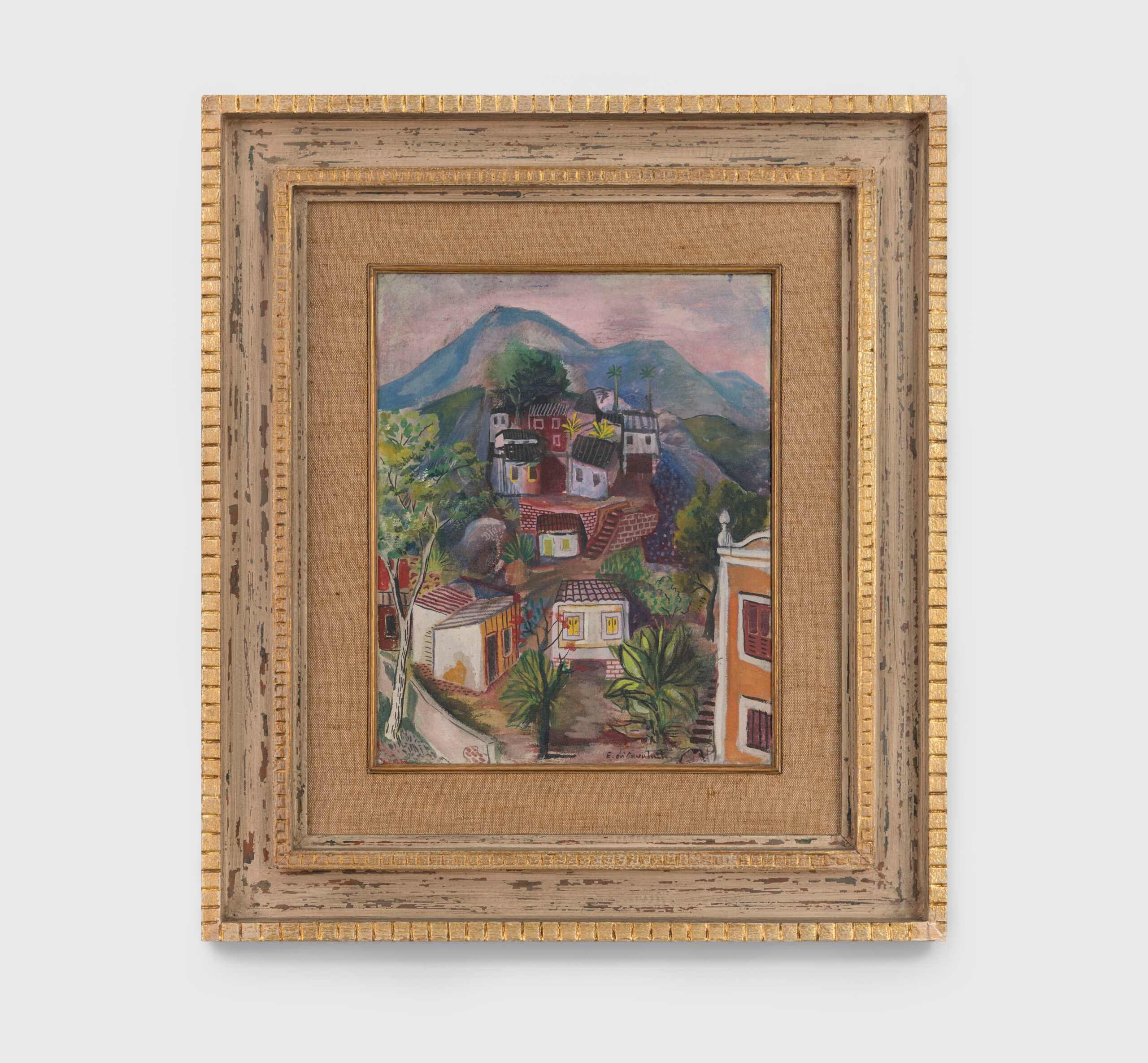 Emiliano di Cavalcanti - Paisagem de Santa Tereza