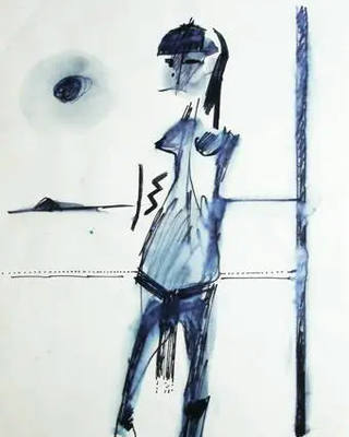 Aldemir Martins - Índia - Déc 70