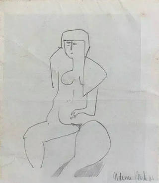Aldemir Martins - Nú Feminino