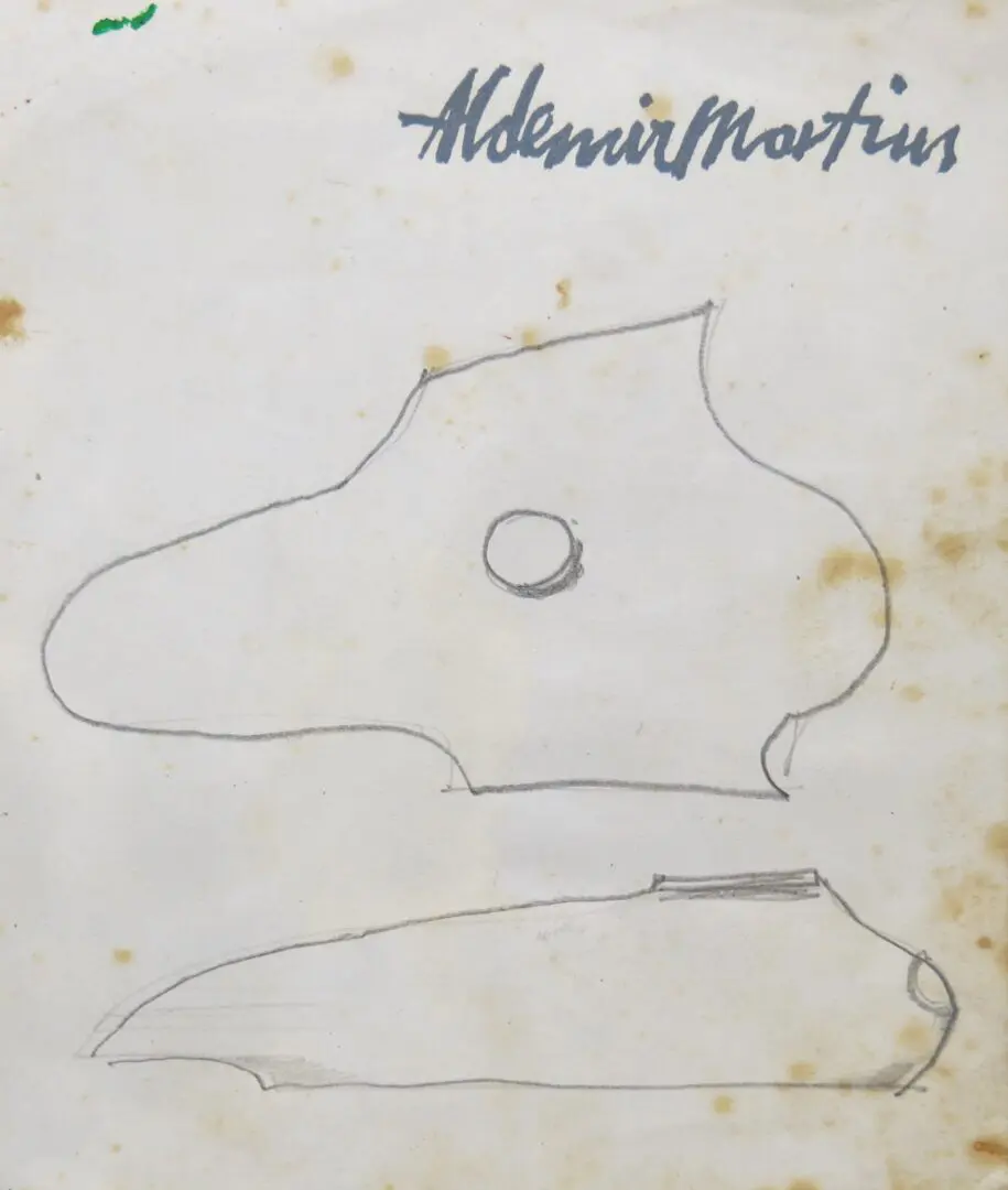 Aldemir Martins - Estudos