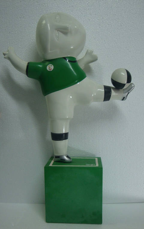Jogador de verde