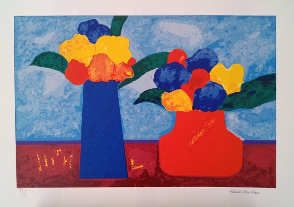 Aldemir Martins - Par de vasos