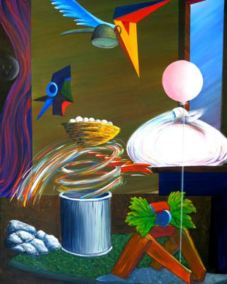 Antonio Peticov - Popinjay