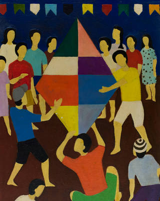 Djanira da Motta e Silva - Soltando balão