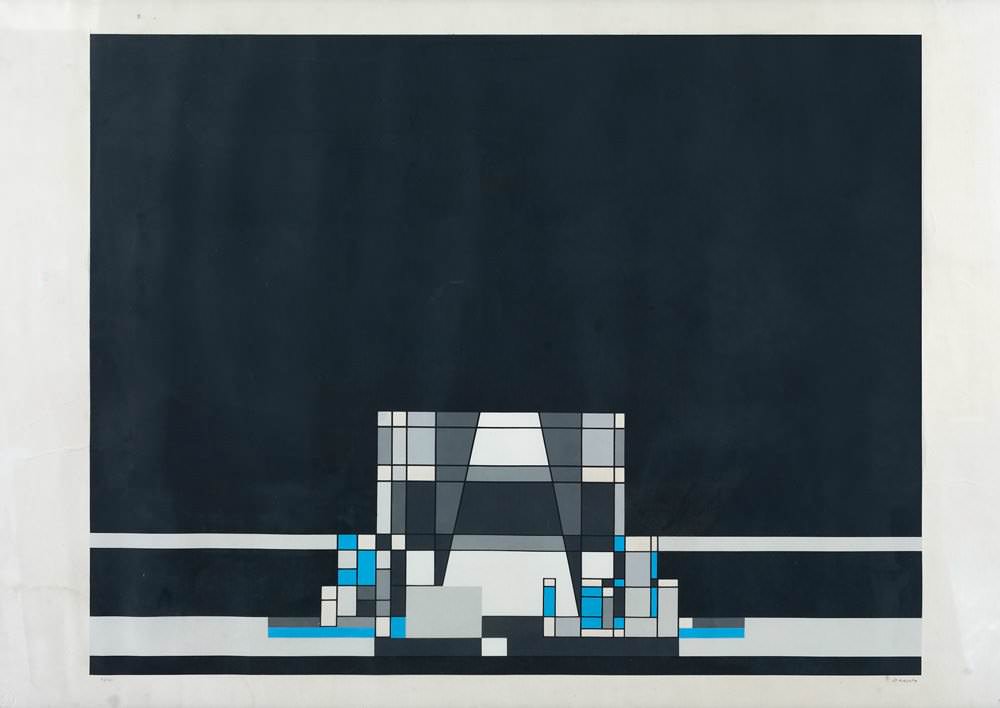 Milton Dacosta - Abstrato