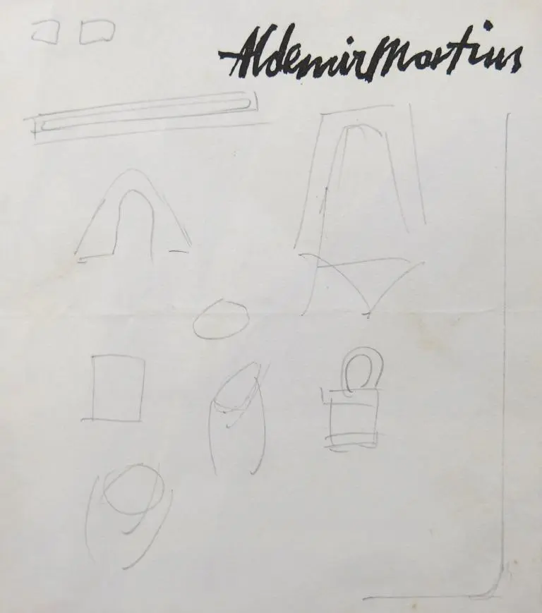 Aldemir Martins - Estudos