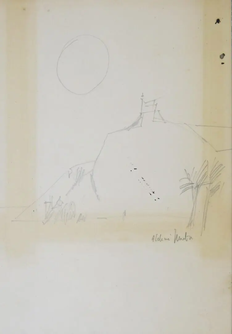 Aldemir Martins - Paisagem