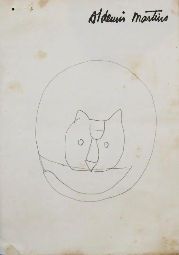 Aldemir Martins - Gato