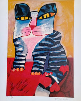 Aldemir Martins - Gato Listrado