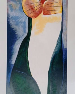 Aldemir Martins - Gato Verde