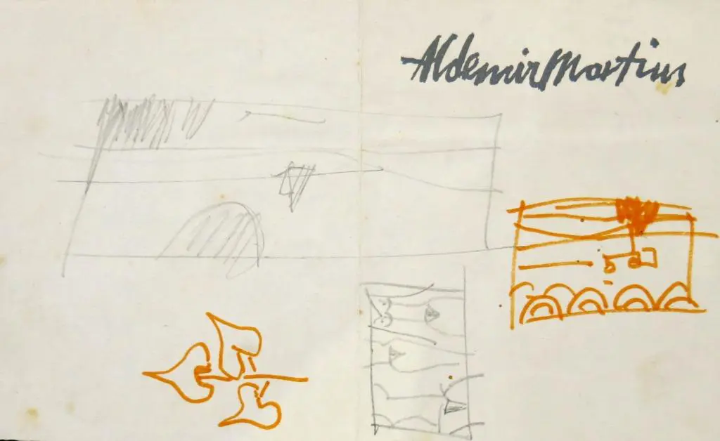 Aldemir Martins - Estudos