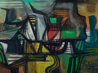 Roberto Burle Marx - Composição abstrata
