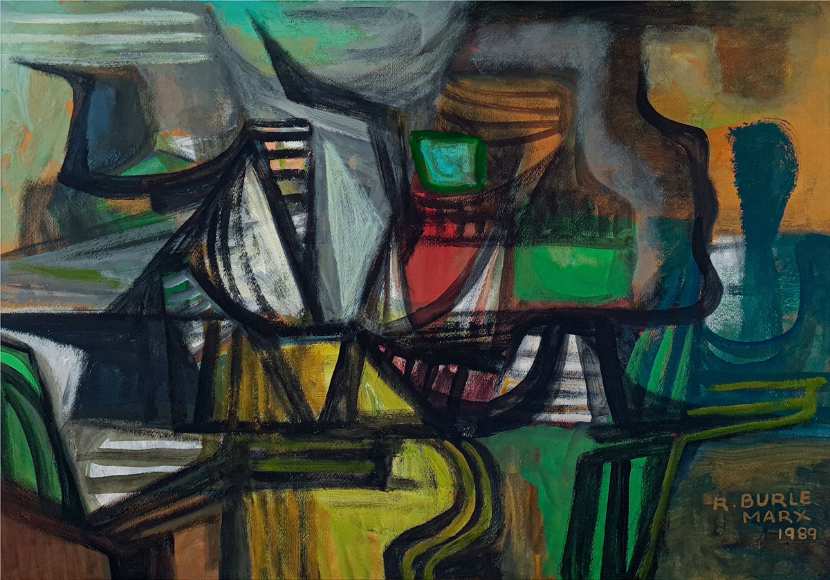 Composição abstrata