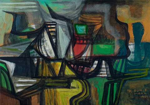 Composição abstrata