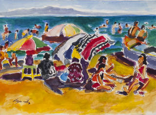 Sérgio Telles - Praia em La Coulette