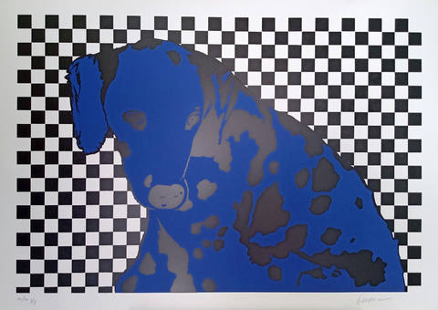 Cachorro Azul