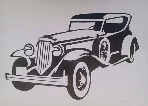 Carro Antigo Preto