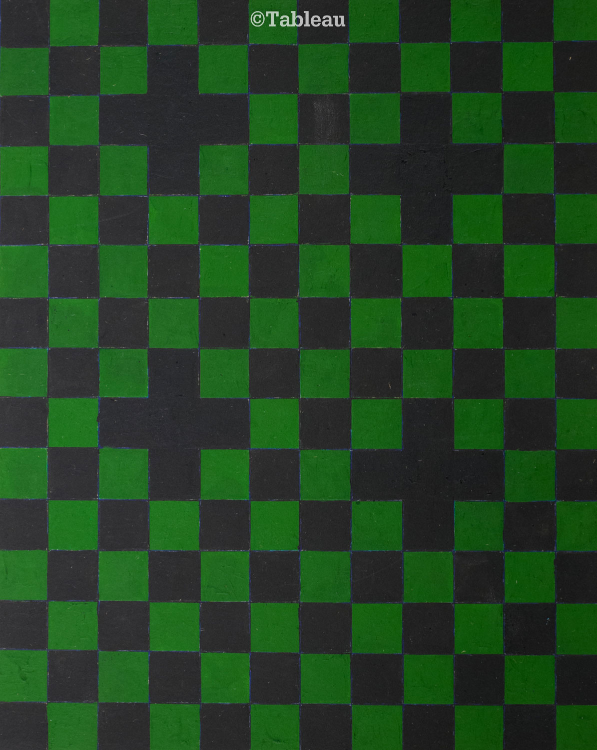 Ivan Serpa - Quadrados verdes