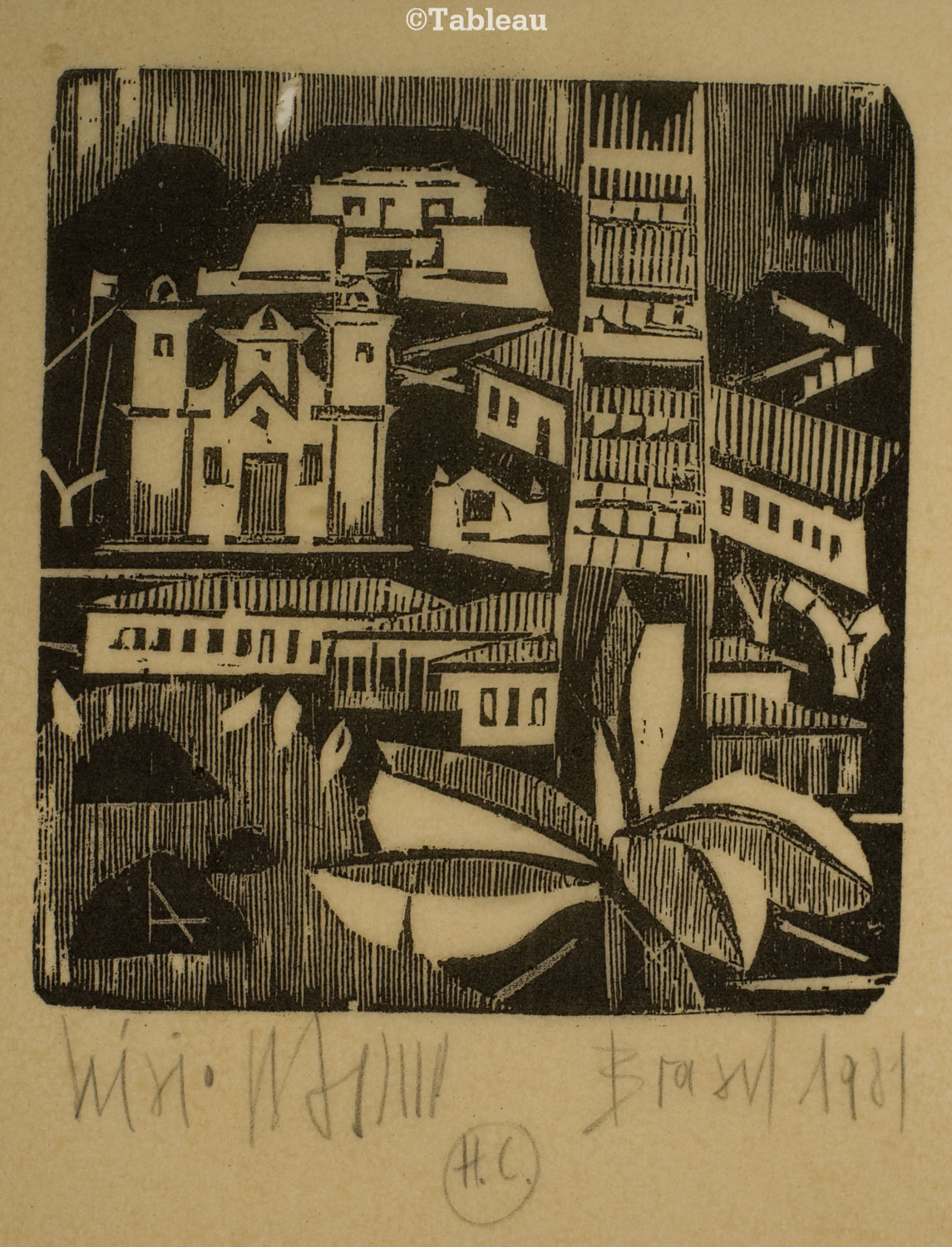 Lívio Abramo - Paisagem