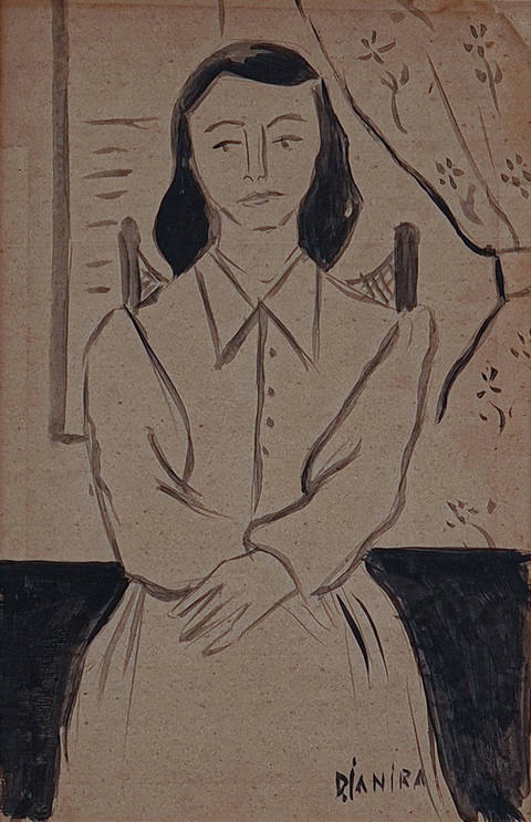 Jovem senhora